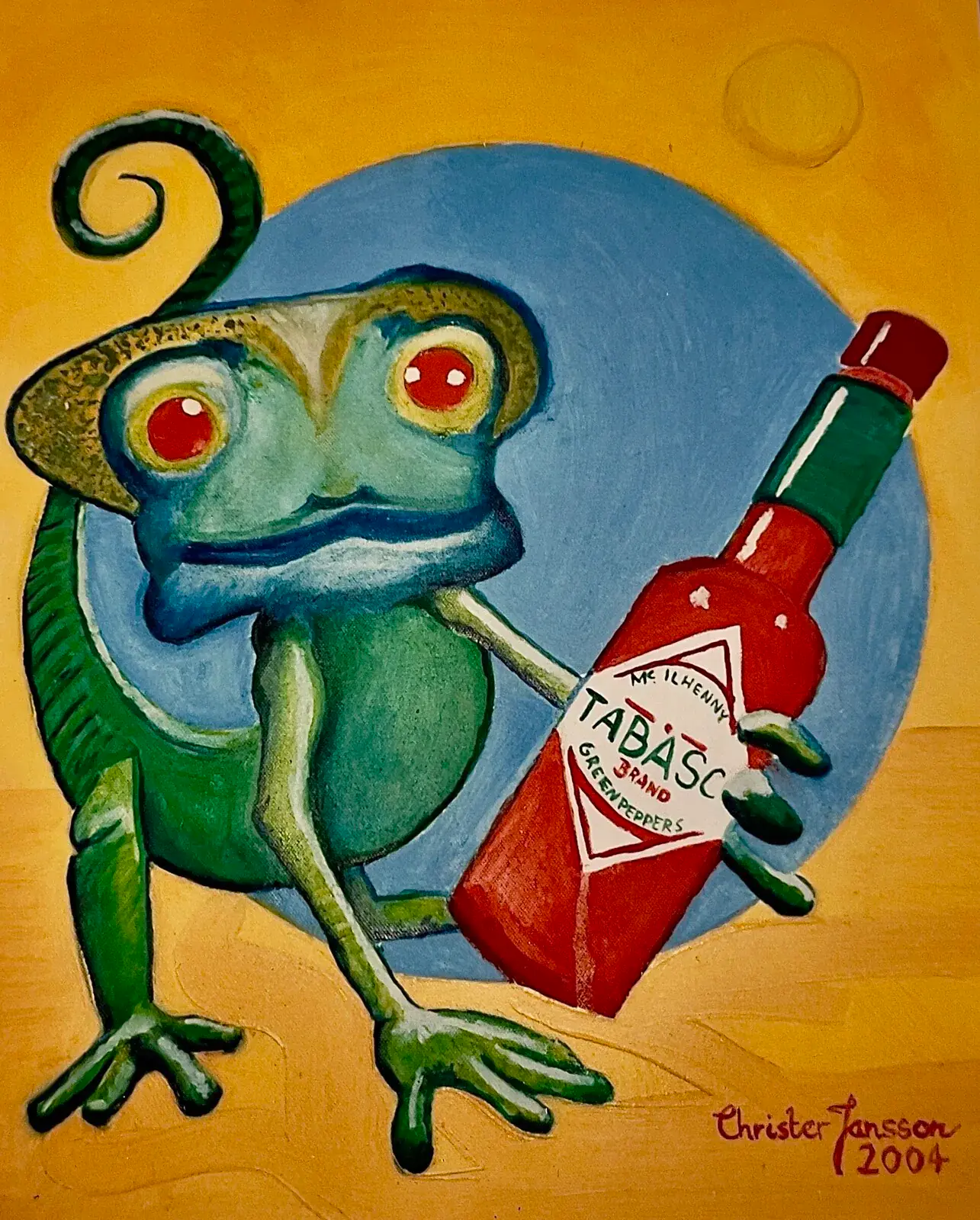 Tabasco - Akryl av KvantART (såld)