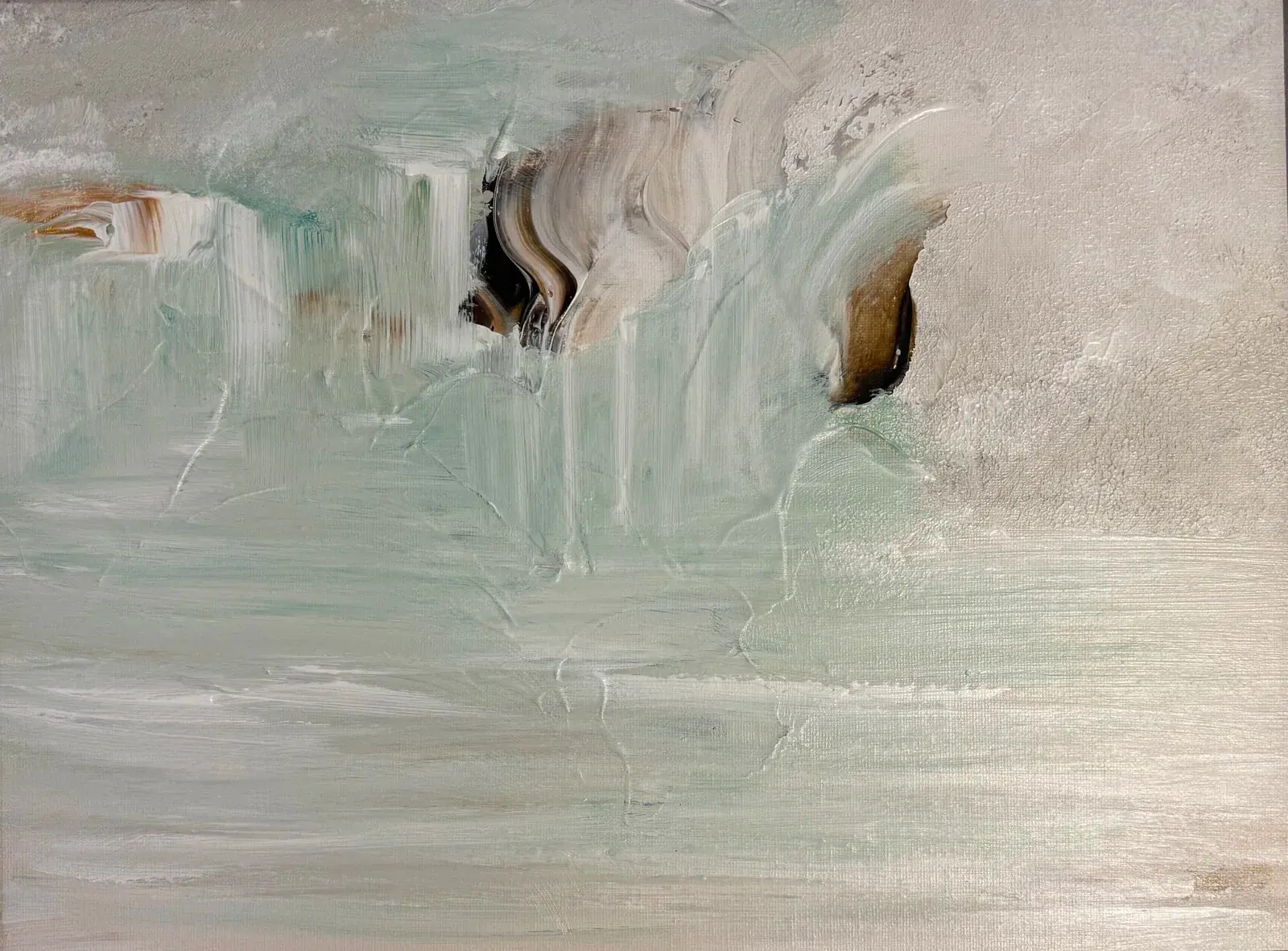 40 x 30 cm - Akryl av Johanna Odder (såld)