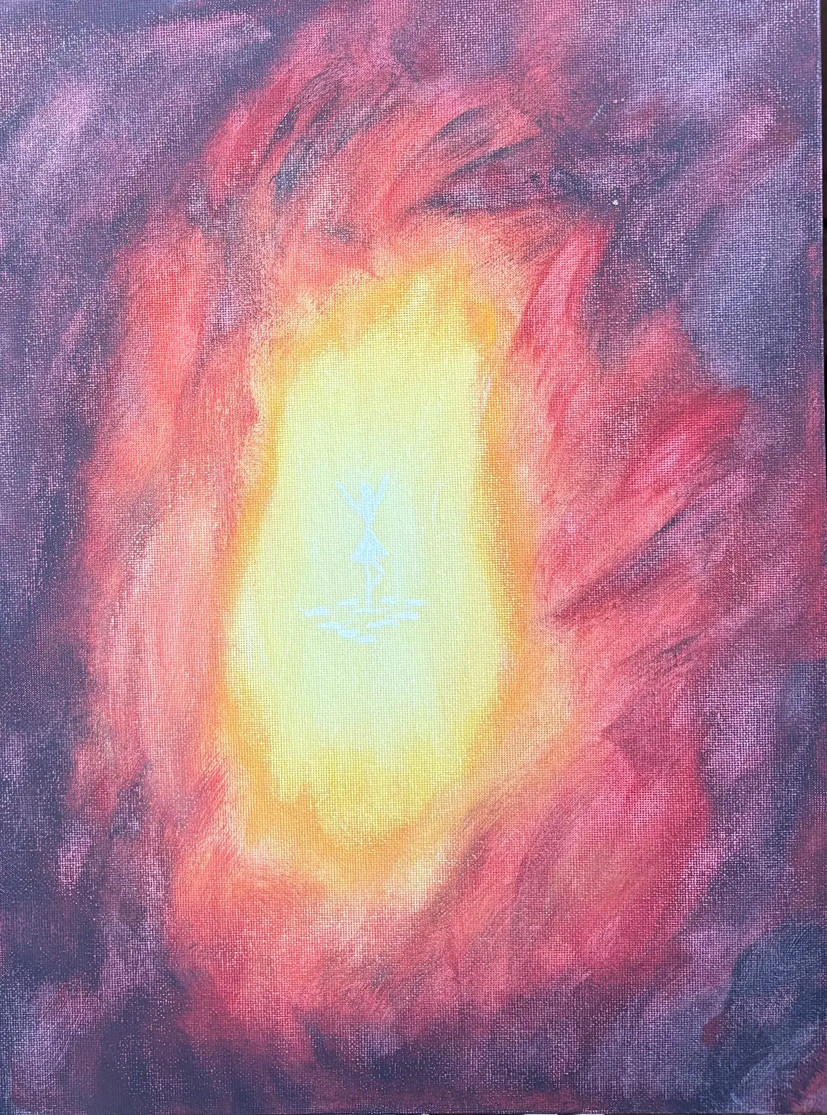 Ballerinan - Akryl av Ann-Christin (Acmpainting) Martinsson