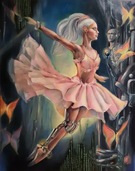 Ballerina i matrisen.